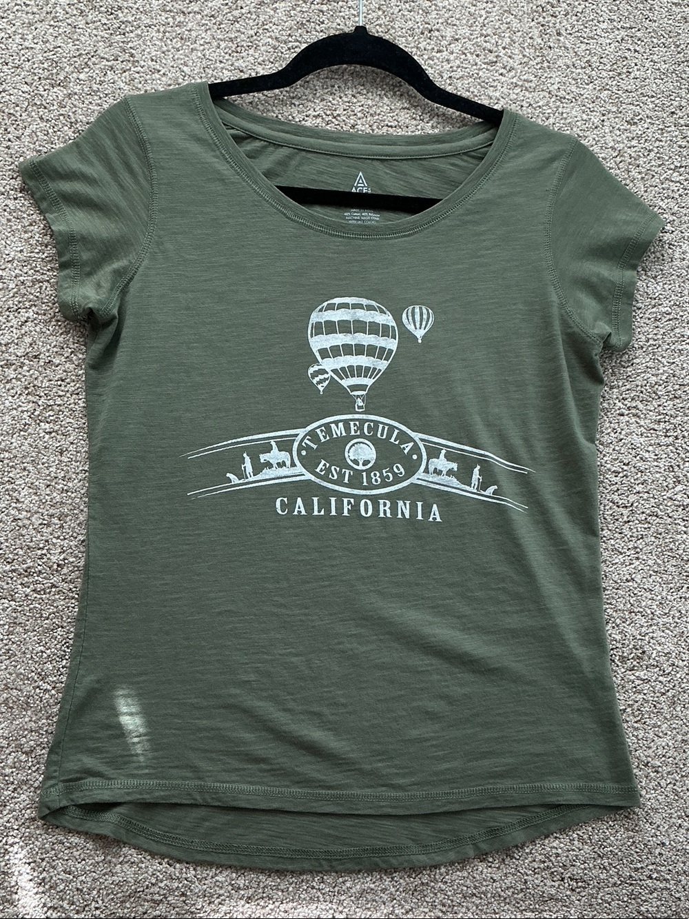 Green Emecula California Graphic Tee